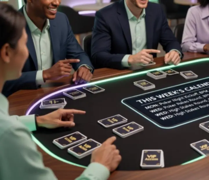 Laid-back offline poker evening with food and drinks at Suited Supper Club